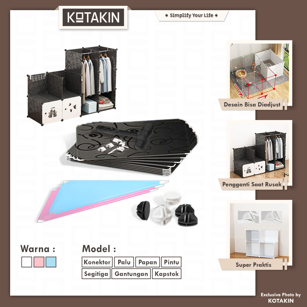 Sparepart Lemari Plastik DIY